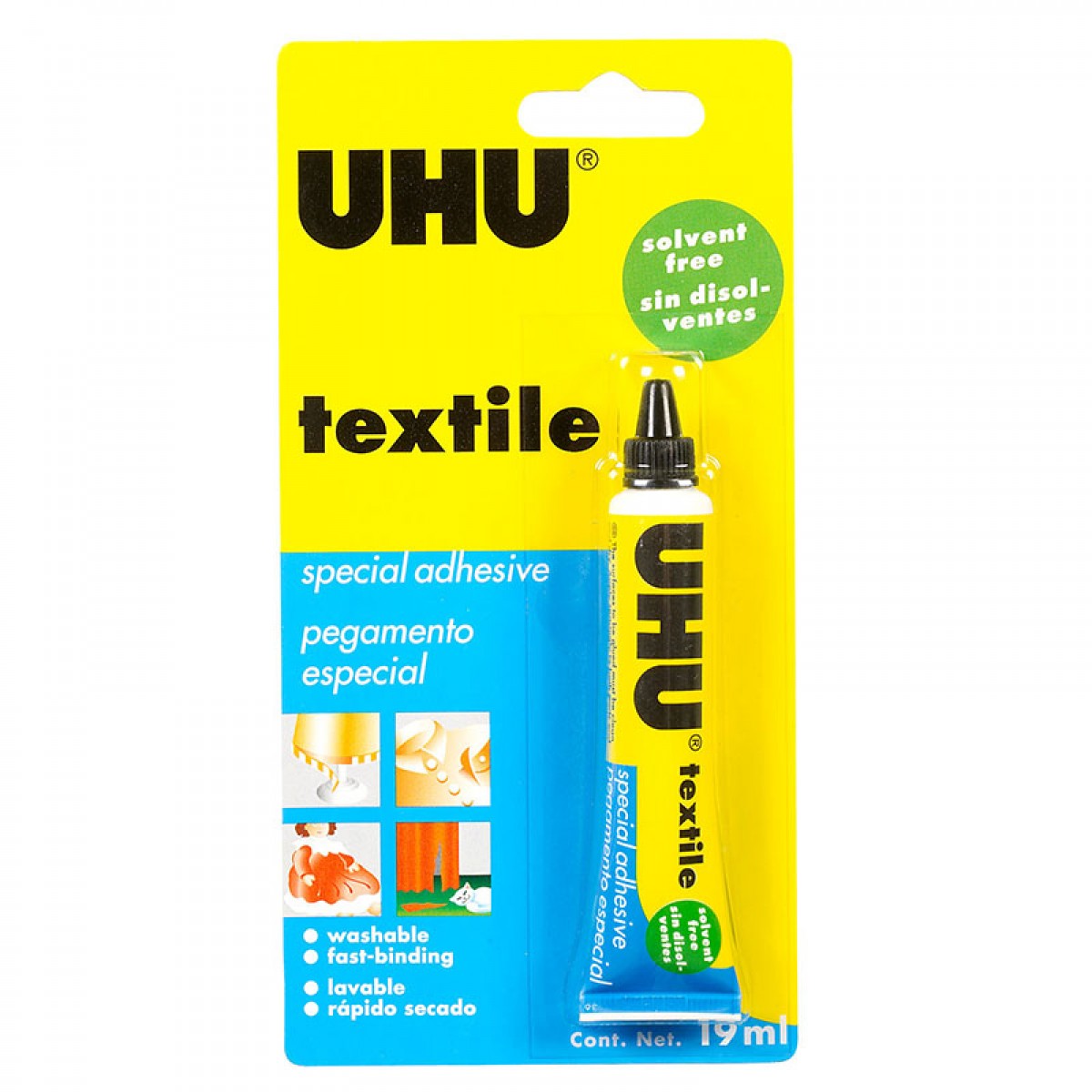Uhu Κόλλα Textile 19ml Υλικά Χειροτεχνίας