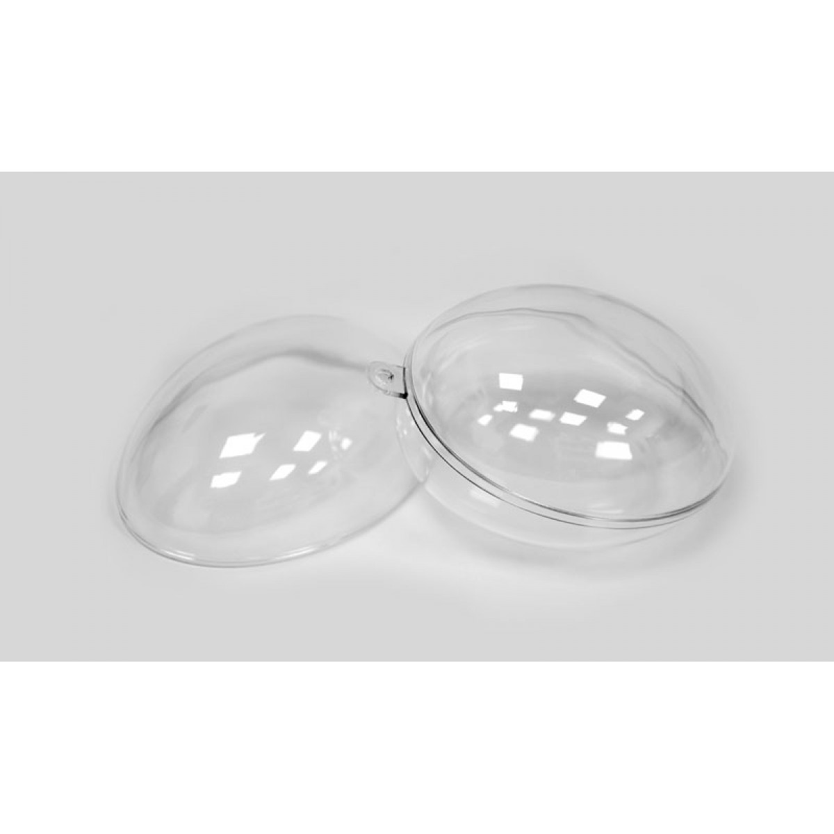 Αυγό Πλαστικό Διάφανο (6.3cm)