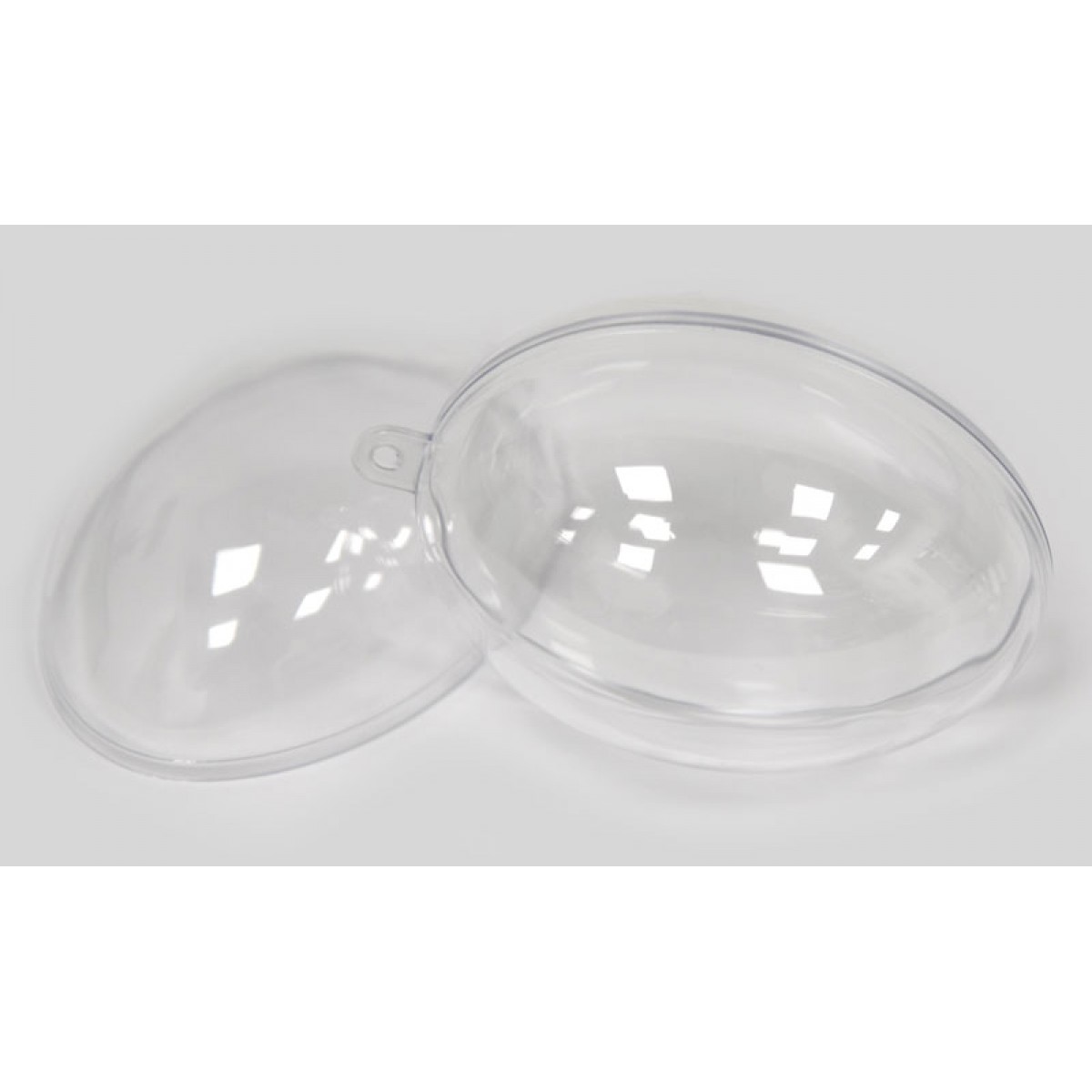 Αυγό Πλαστικό Διάφανο (12cm)