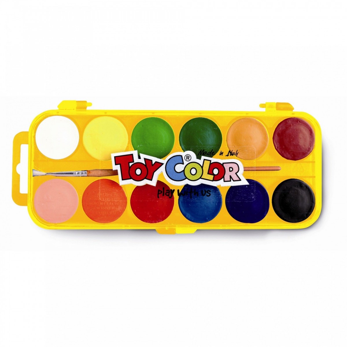 Toy Color Νερομπογιές 12 Χρώματα