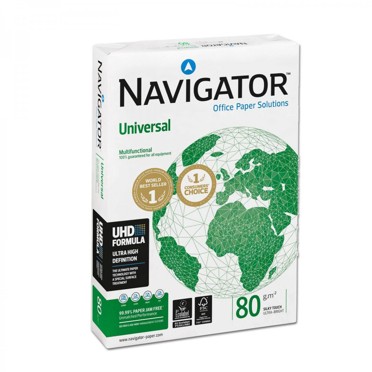 Navigator Χαρτί Φωτοτυπικού Α4 80gr 500φ Λευκό